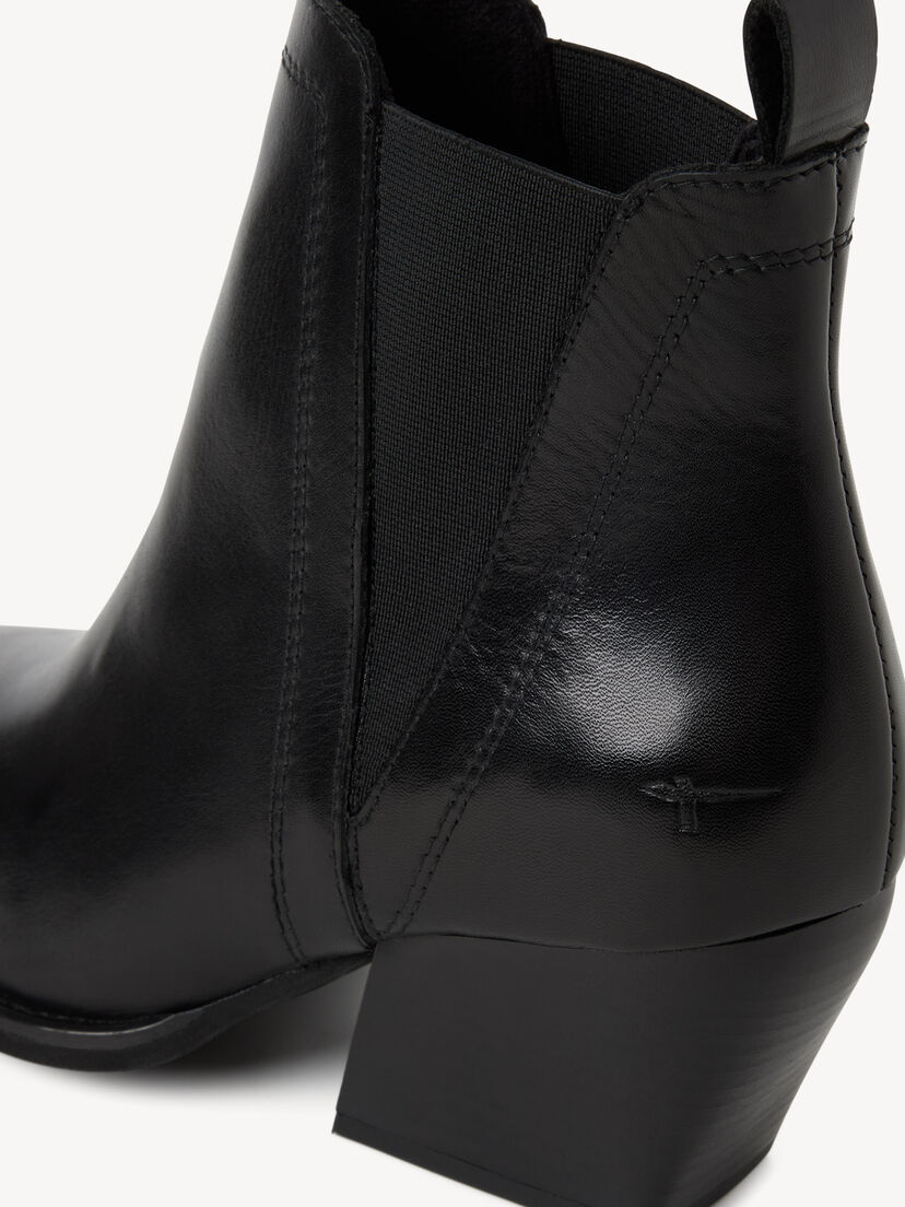 Chelseaboot, BLACK LEATHER, hi-res