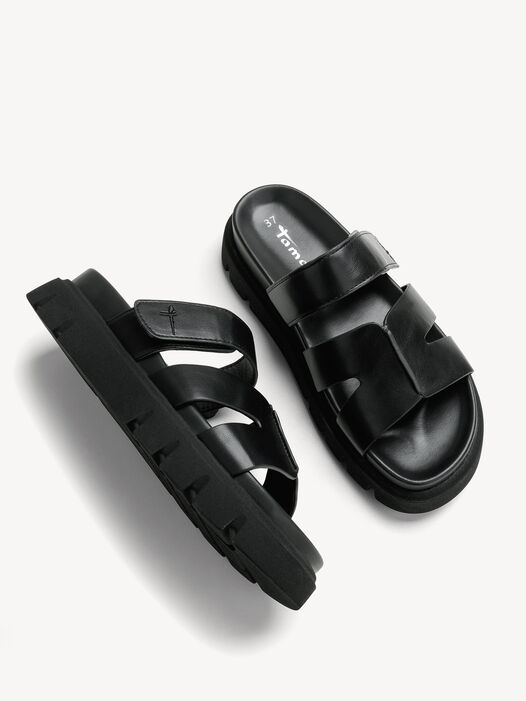 Slipper, BLACK, hi-res