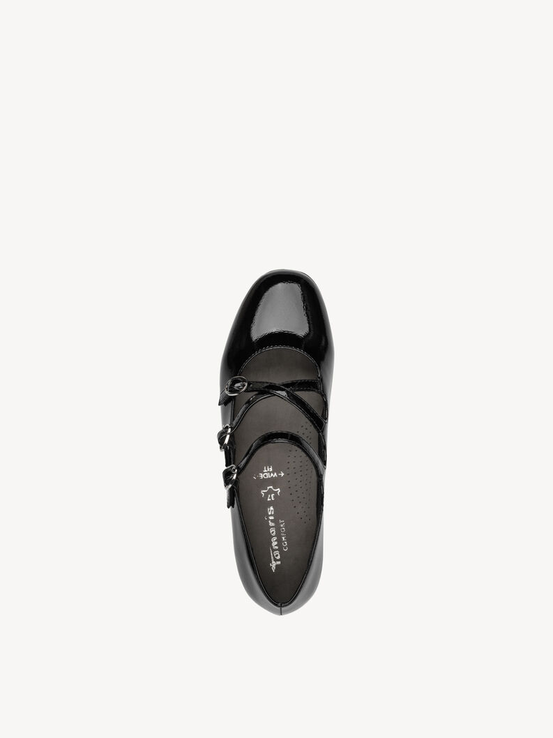 ballerina, BLACK PATENT, hi-res