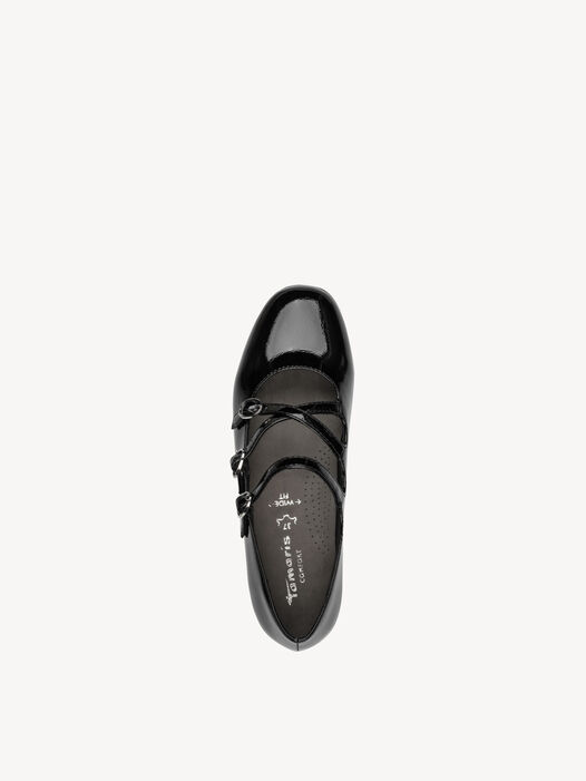 Ballerina, BLACK PATENT, hi-res