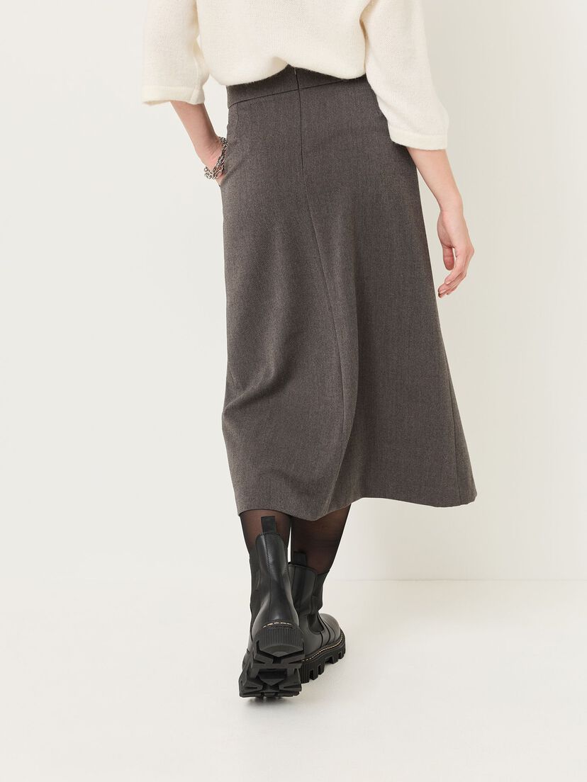 Rok - bruin, Mid Brown Melange, hi-res