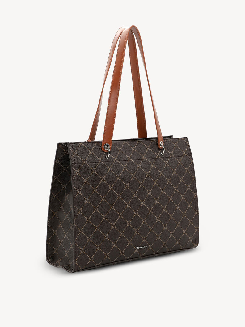Shopping bag - brown, brown/cognac, hi-res