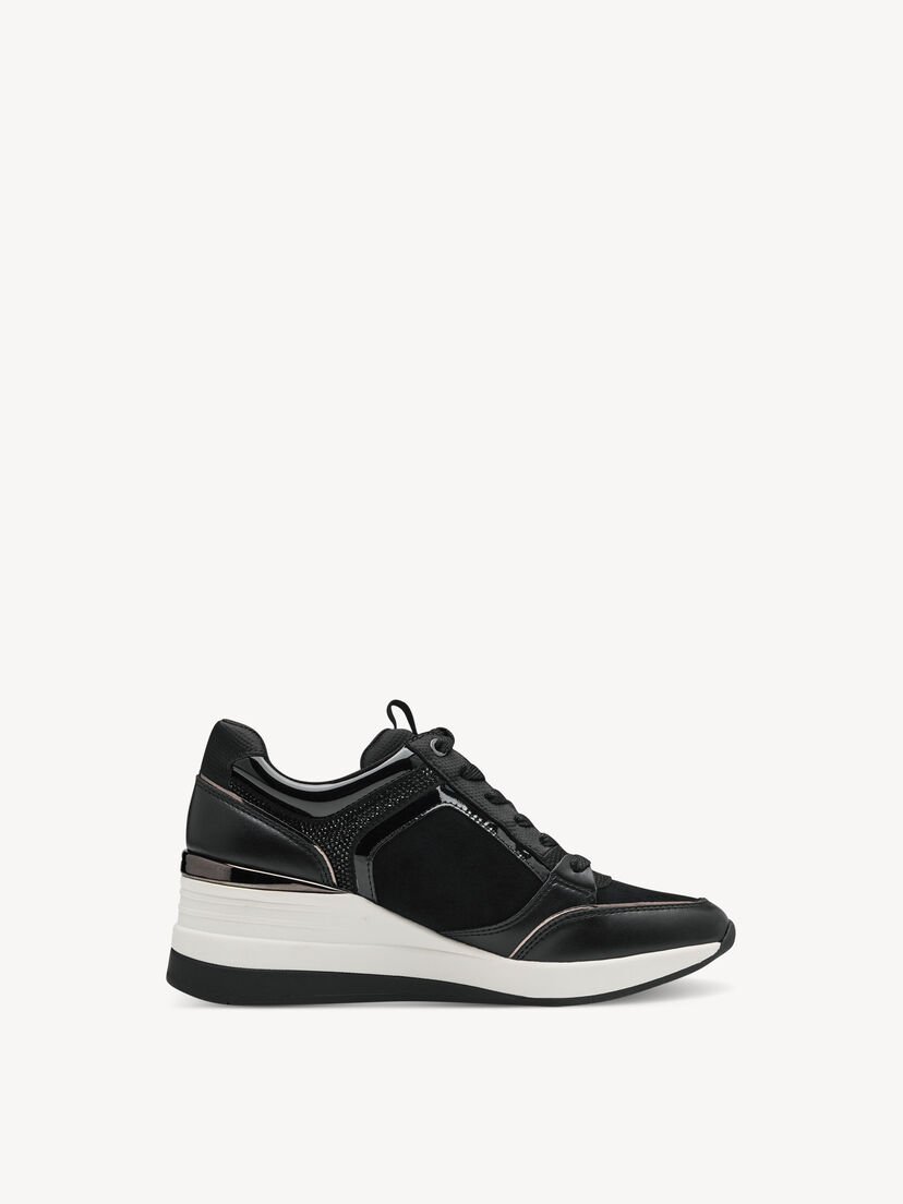 Sneaker - zwart, BLACK, hi-res