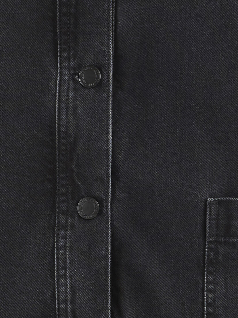 Denim jasje - zwart, Wash Black Denim, hi-res