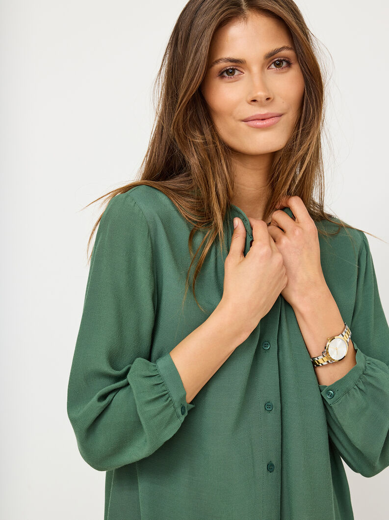 Blouse - green, Garden Topiary, hi-res