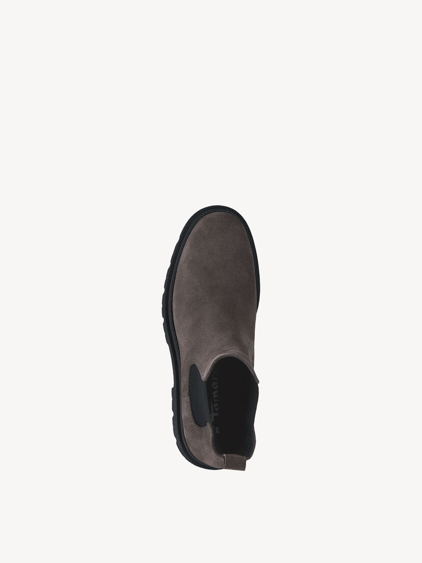 Leren Chelseaboot - grijs, GREY SUEDE, hi-res