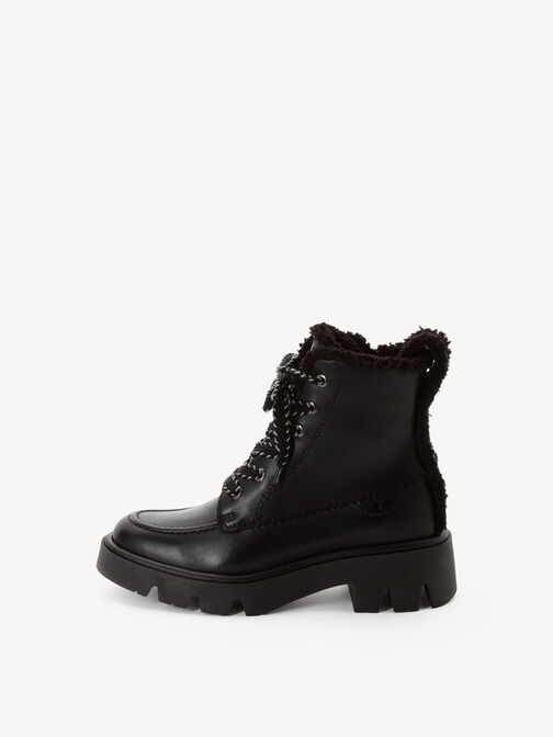 Bottine, BLACK LEATHER, hi-res