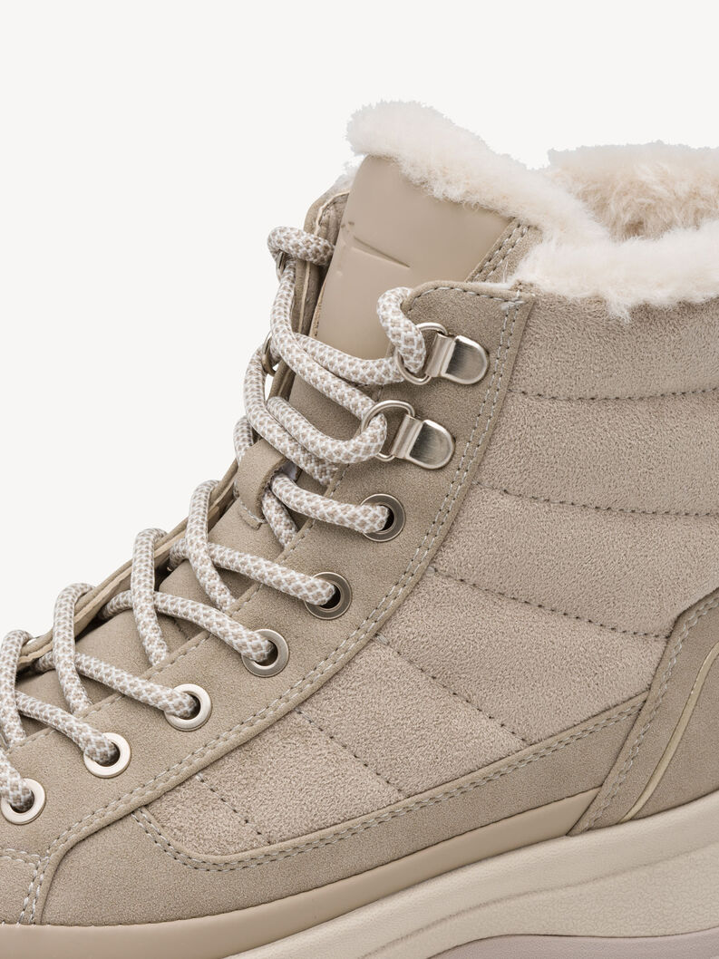 Bootie - beige warm lining, TAUPE, hi-res