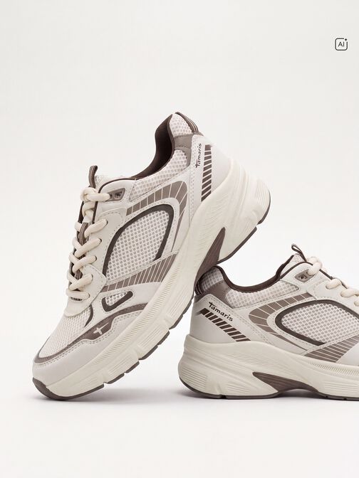 Sneaker, BEIGE COMB, hi-res