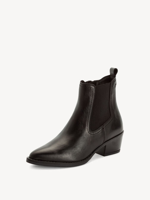 Bottine Chelsea, BLACK LEATHER, hi-res