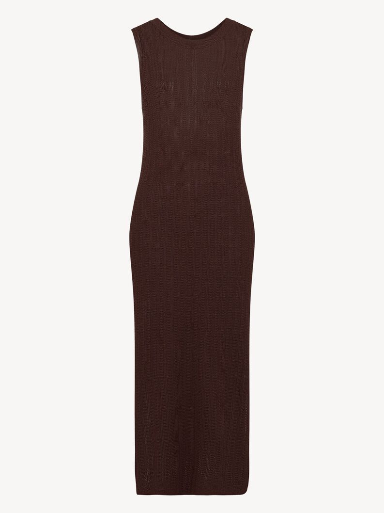 Robe en tricot - marron, Coffee Bean, hi-res