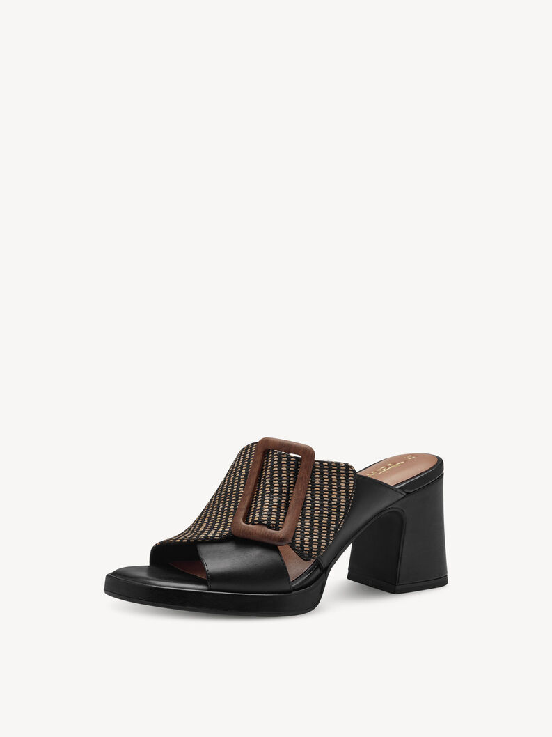 Slipper - zwart, BLACK COMB, hi-res