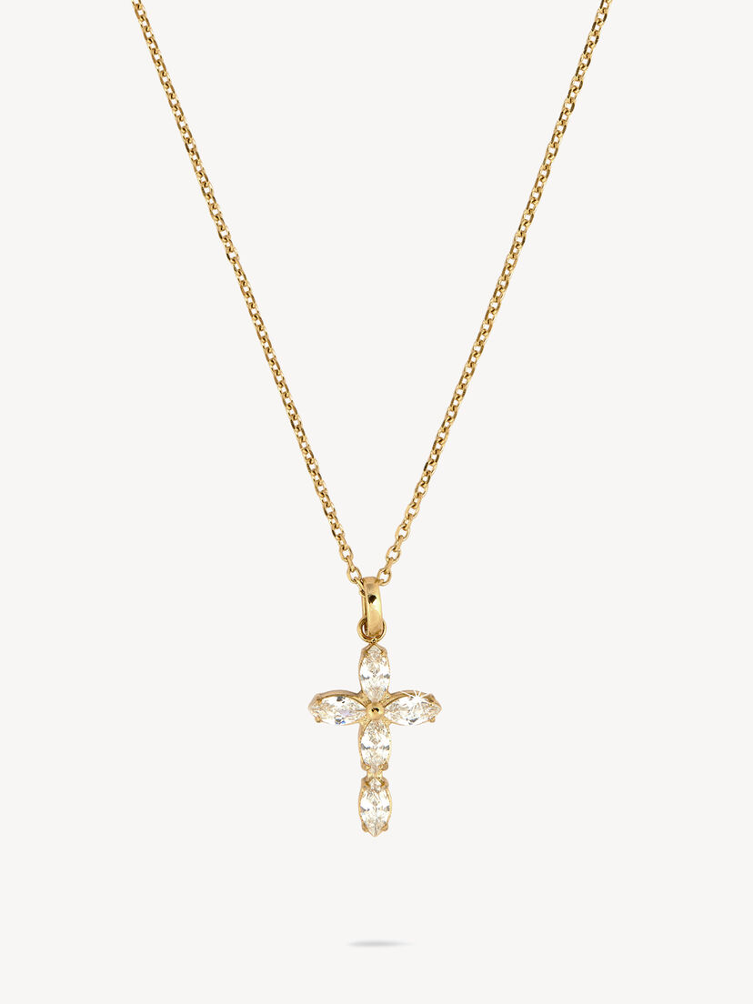 Halskettinge - goud, goud, hi-res