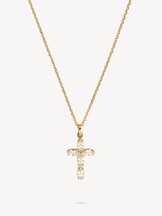 Halskettinge, goud, hi-res