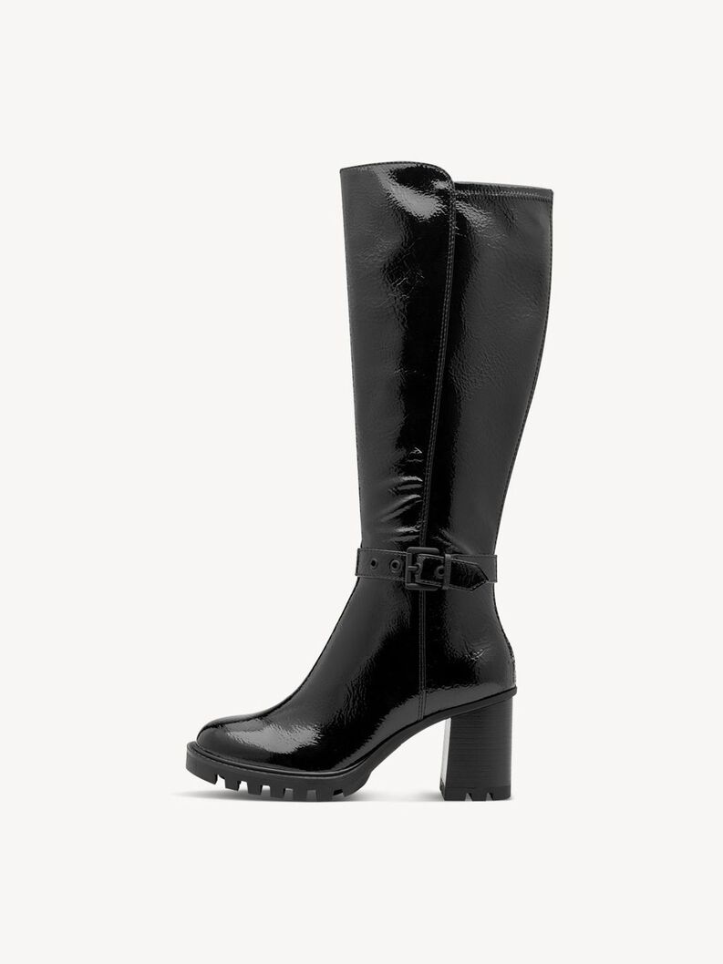 Stiefel, BLACK PATENT, hi-res
