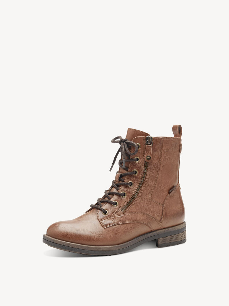 Μποτάκια - καφέ, COGNAC, hi-res