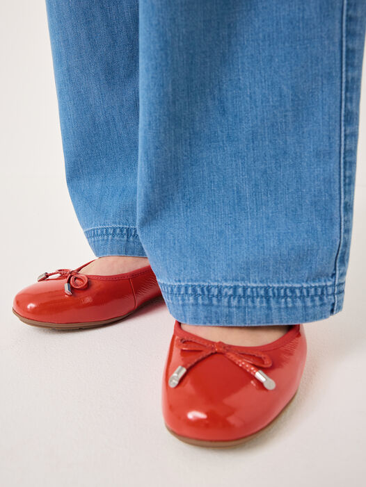 Ballerina, RED PATENT, hi-res