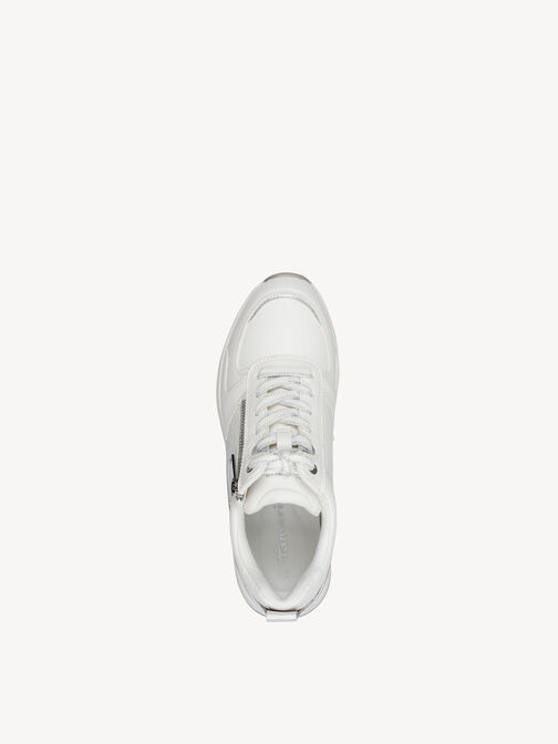 Sneaker, WHITE/SILVER, hi-res