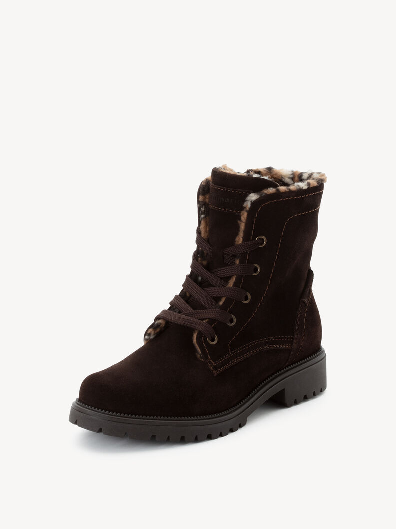 Lederstiefelette - braun Warmfutter, MOCCA SUE.COMB, hi-res