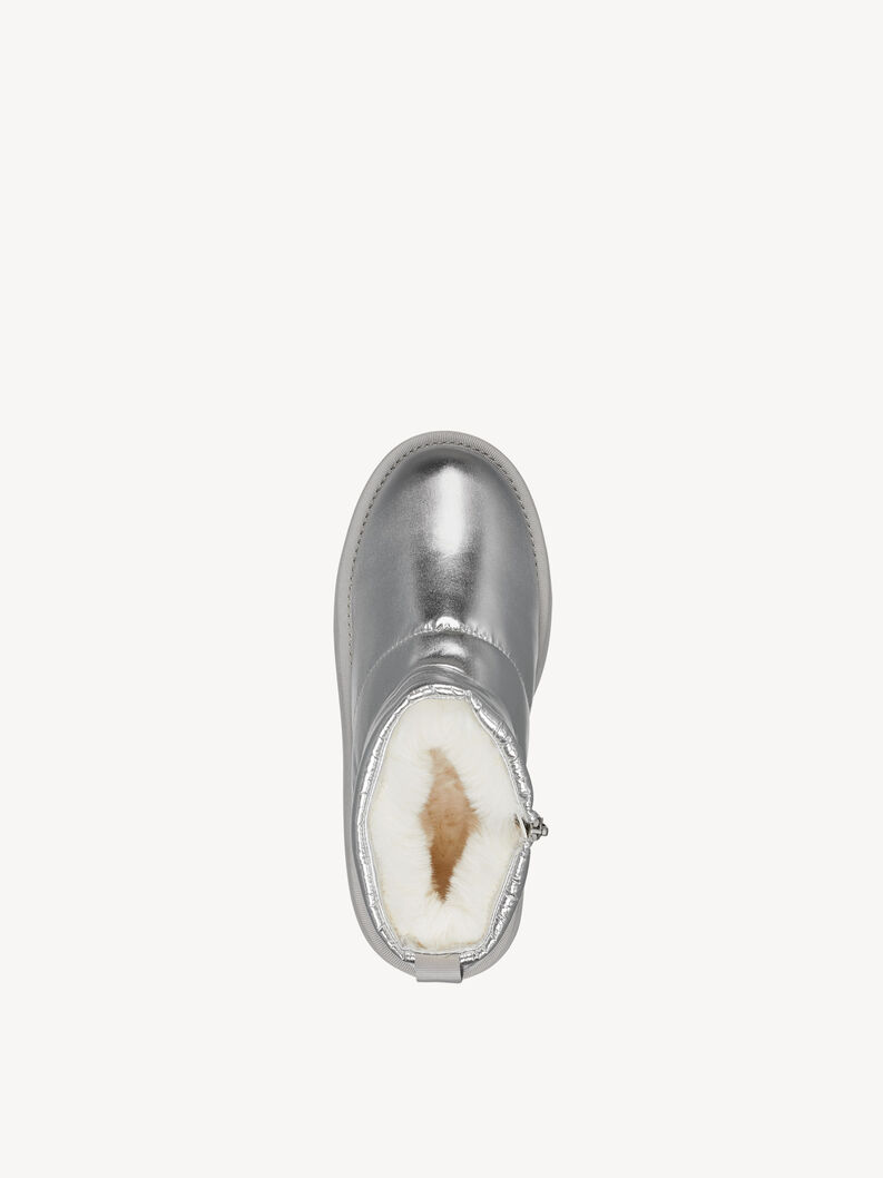 Stiefelette - silber Warmfutter, SILVER, hi-res