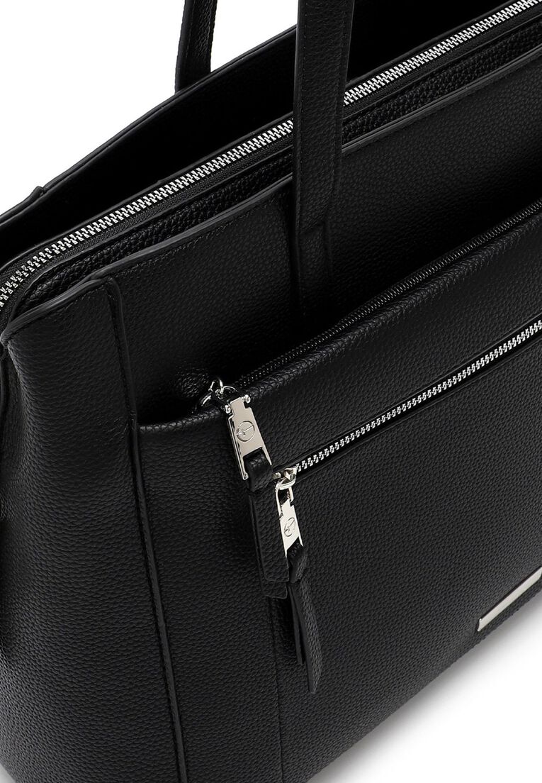 Shopper - zwart, black, hi-res