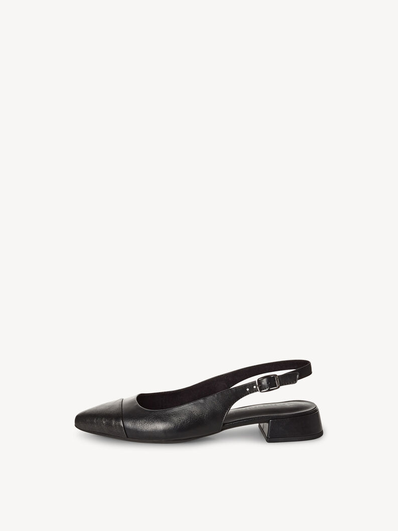 Slingpumps - schwarz, BLACK COMB, hi-res