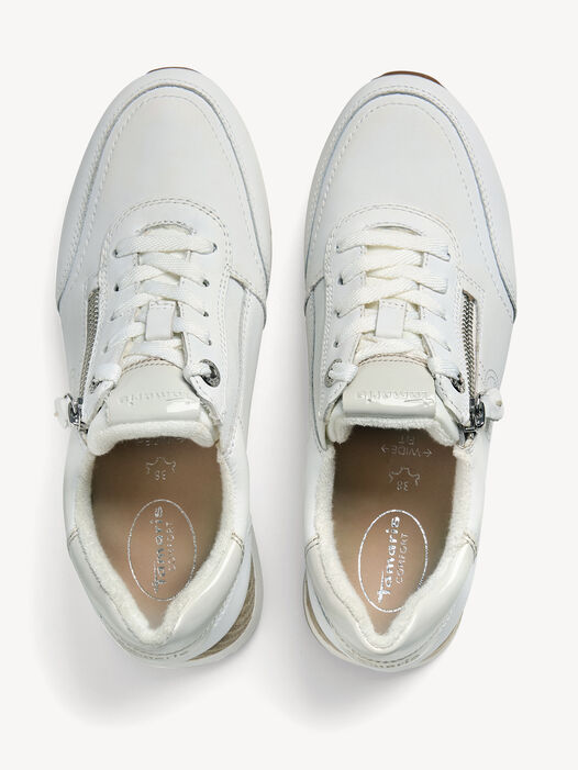 Sneaker, WHITE NAPPA, hi-res