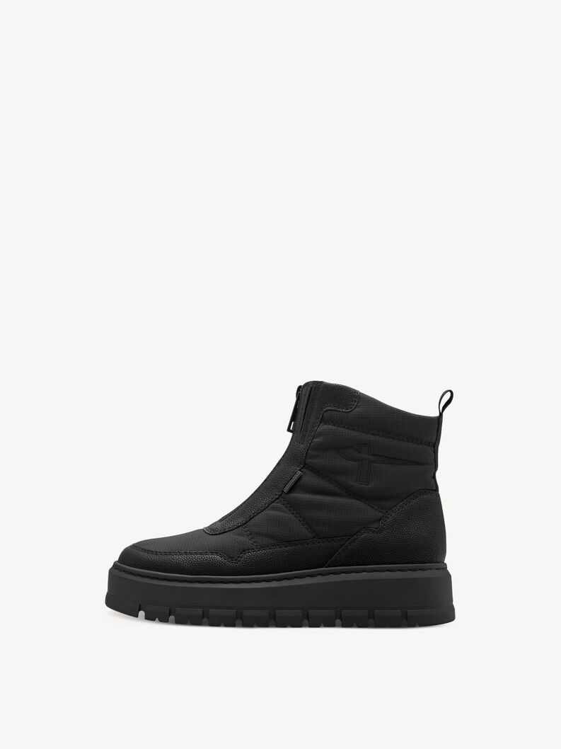 Stiefelette - schwarz Warmfutter, BLACK, hi-res