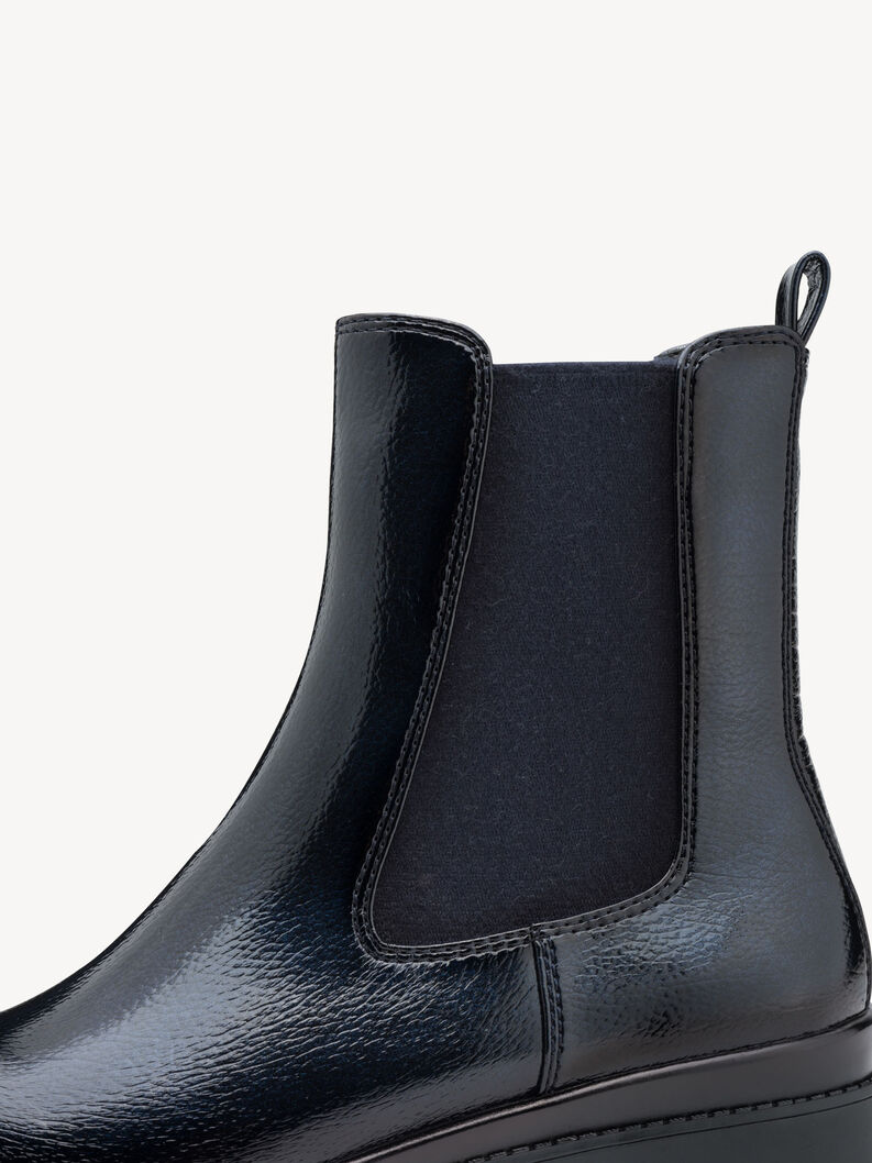 Chelsea Boot, NAVY PATENT, hi-res