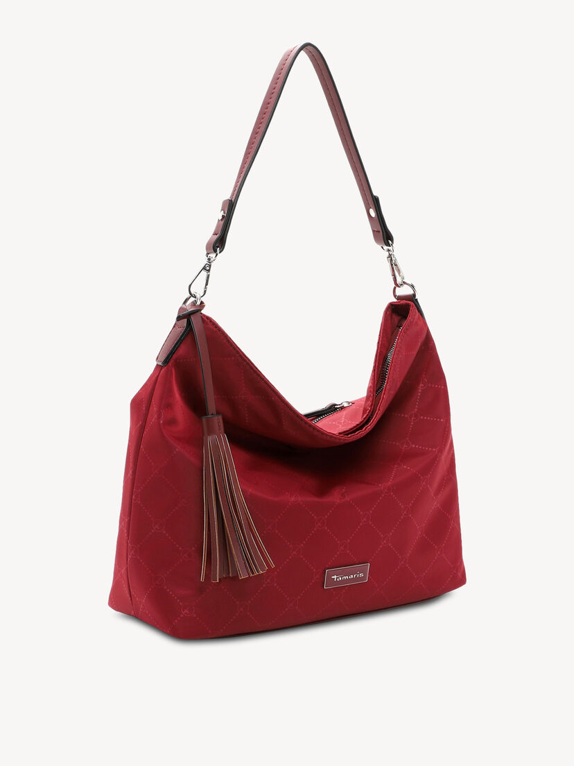 Handtas - rood, wine, hi-res