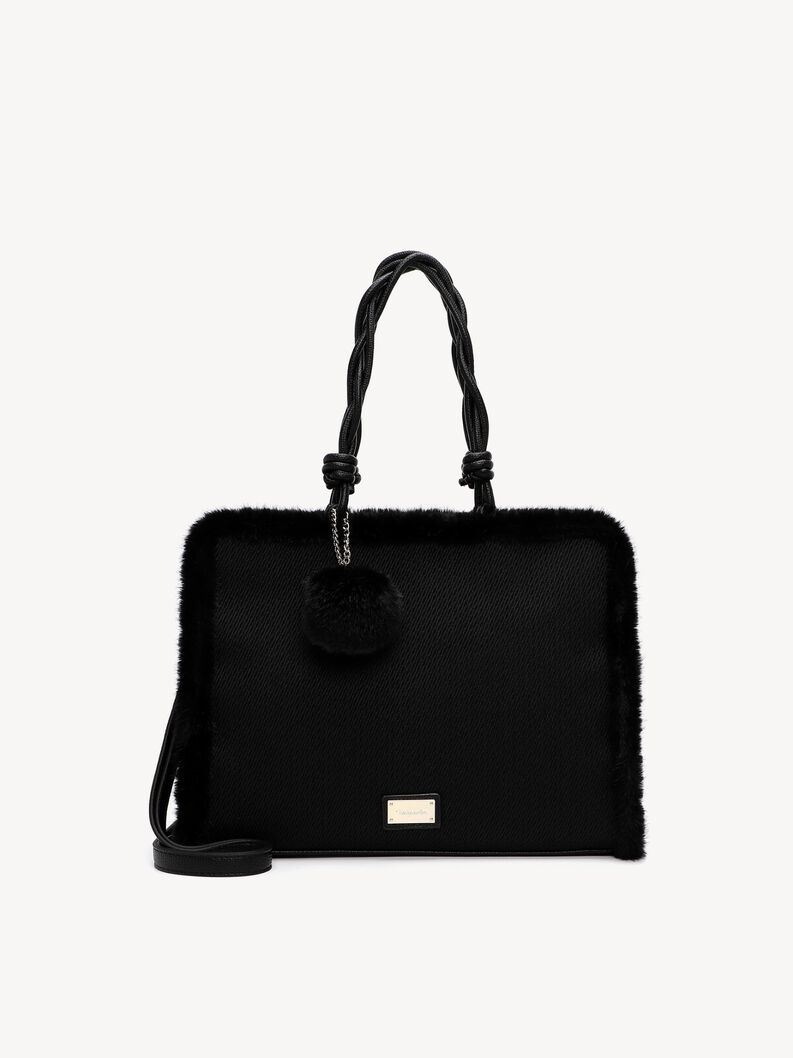 Shopping bag - black, black, hi-res