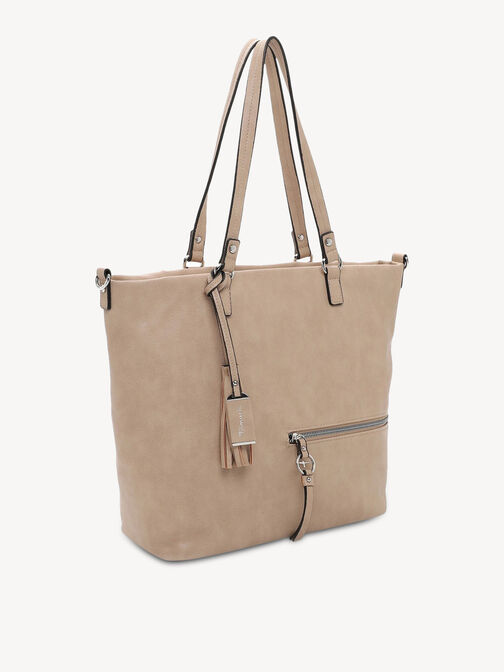 Sac cabas, taupe, hi-res
