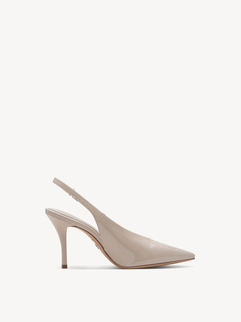 sling pumps, beige, hi-res