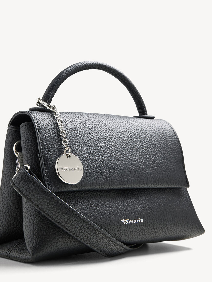 Handtas - zwart, black, hi-res