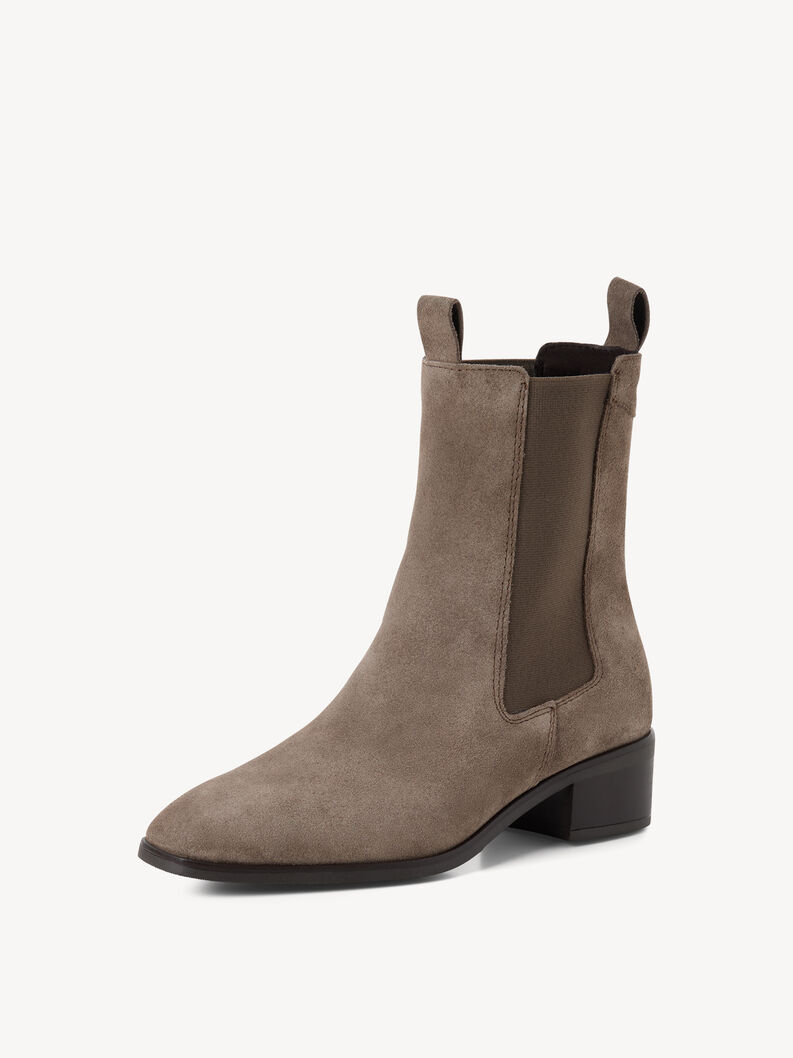Leder Chelsea Boot - braun, TAUPE SUEDE, hi-res