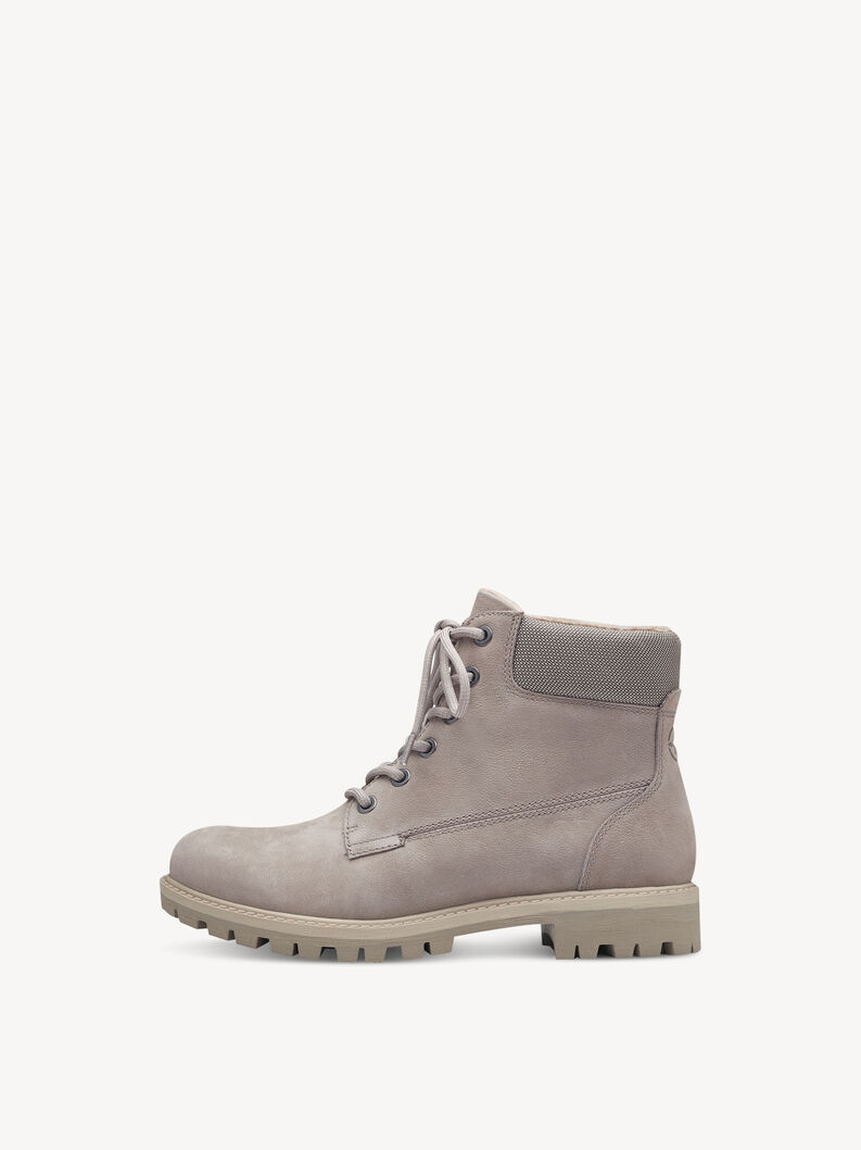 Leather Bootie - beige, TAUPE, hi-res