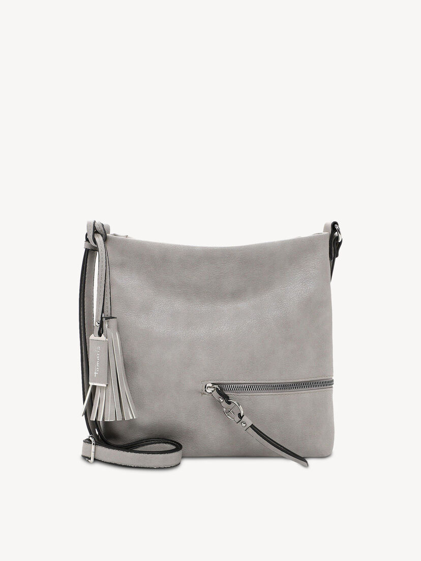 Schoudertas - grijs, lightgrey, hi-res