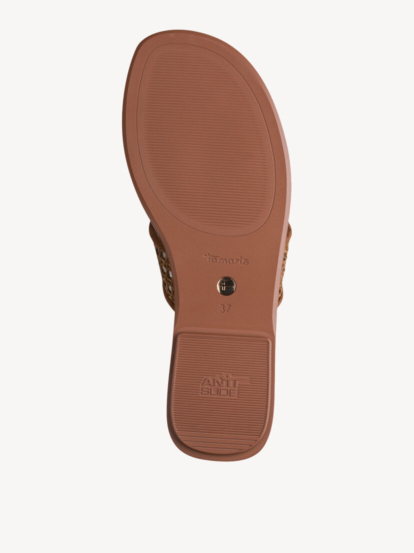 Slipper - bruin, cognac, hi-res