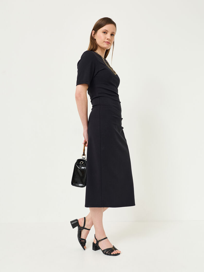 Heeled sandal, BLACK, hi-res