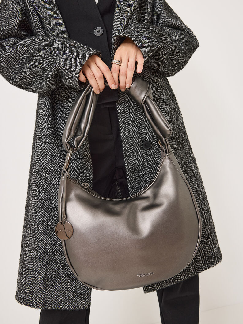 Handtasche - silber, darksilver, hi-res