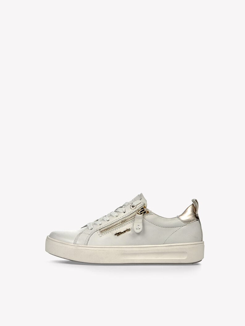 Sneaker - hvid, OFFWHITE NAPPA, hi-res