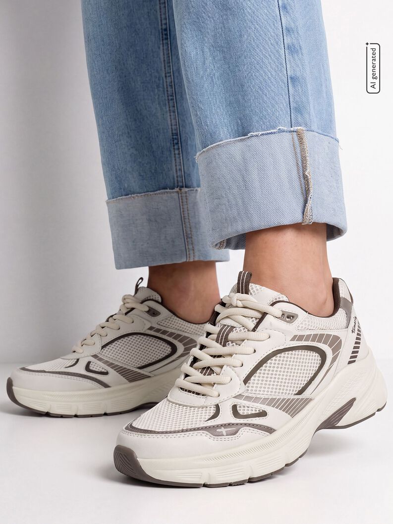sneaker, BEIGE COMB, hi-res