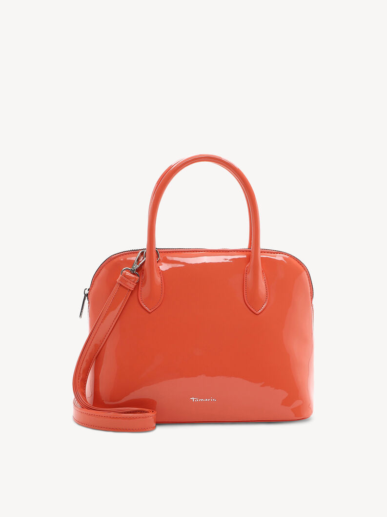 Shopping bag - orange, peach, hi-res