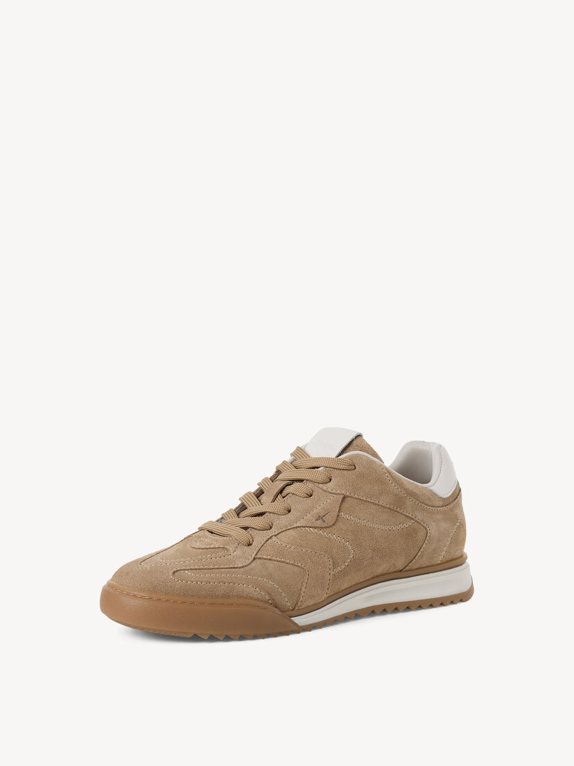 Leren Sneaker - beige, beige, hi-res