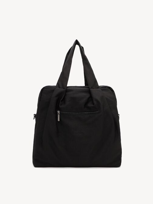 Shopping bag, black, hi-res
