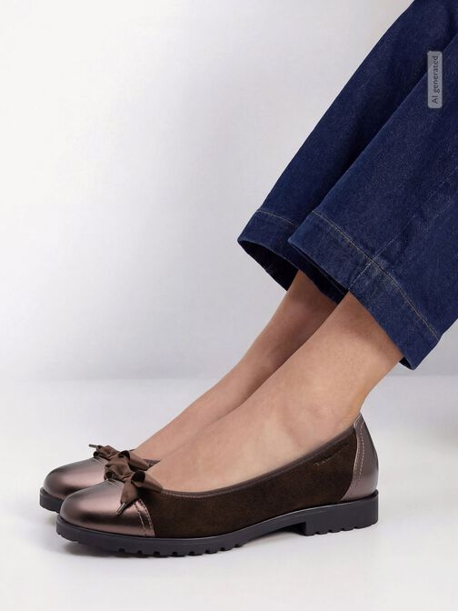 Ballerina, MOCCA SUEDE, hi-res
