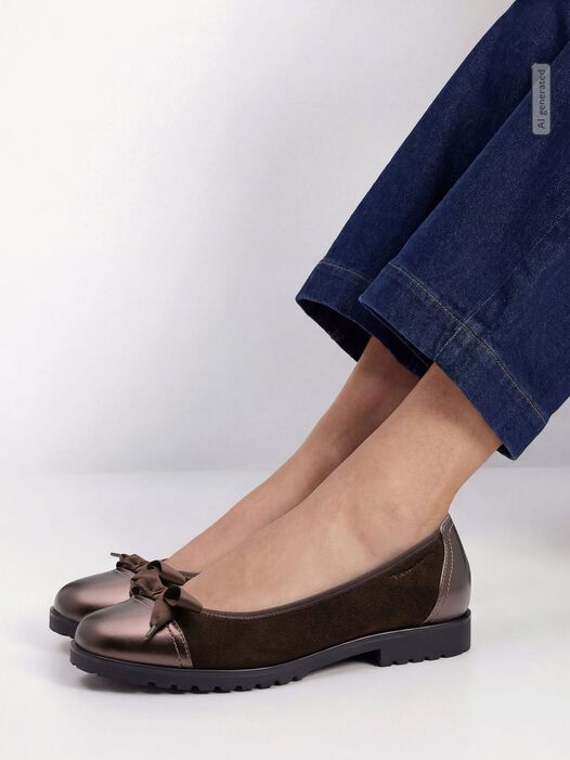 Ballerina, MOCCA SUEDE, hi-res