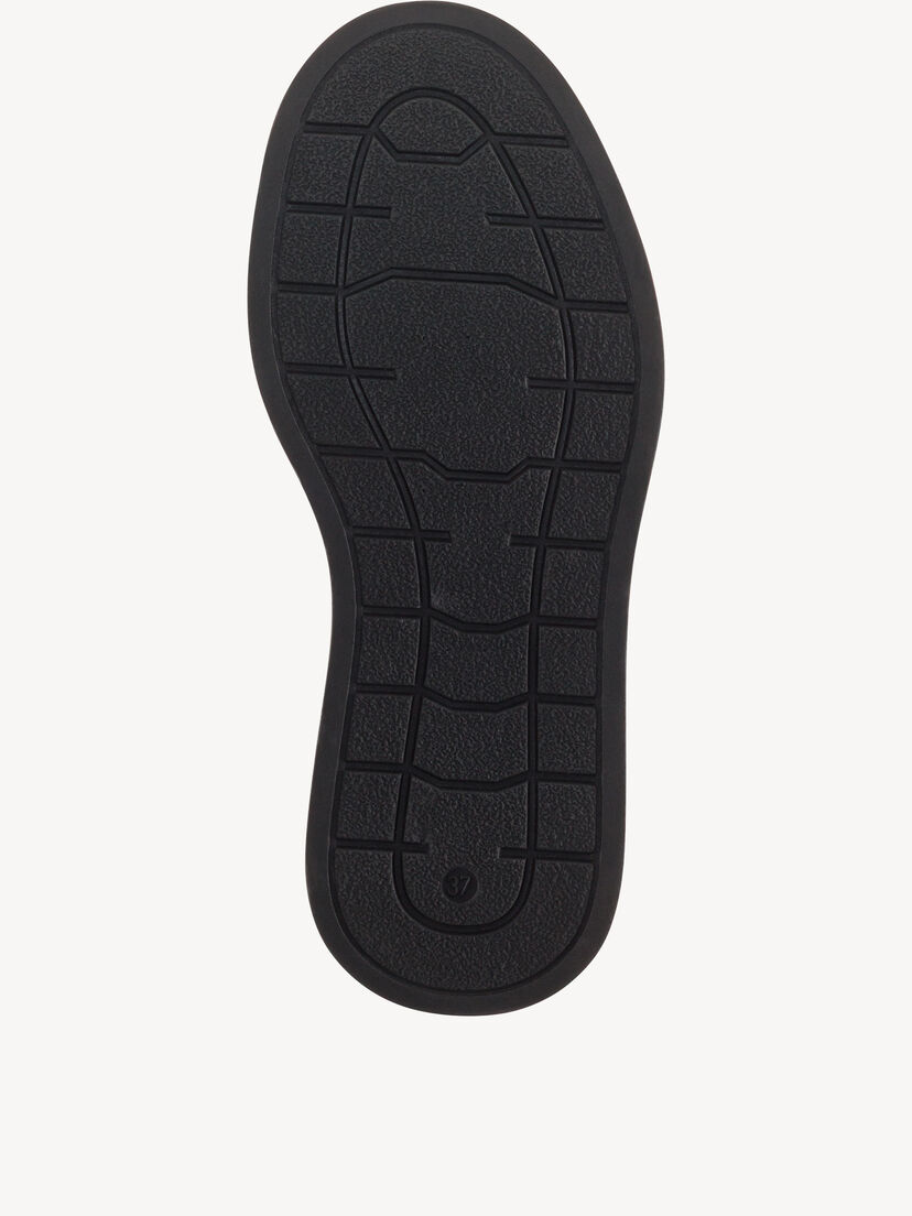 Leren Chelseaboot - zwart, BLACK LEATHER, hi-res