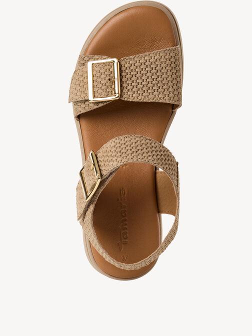 Sandalette, TAUPE STRUCT., hi-res