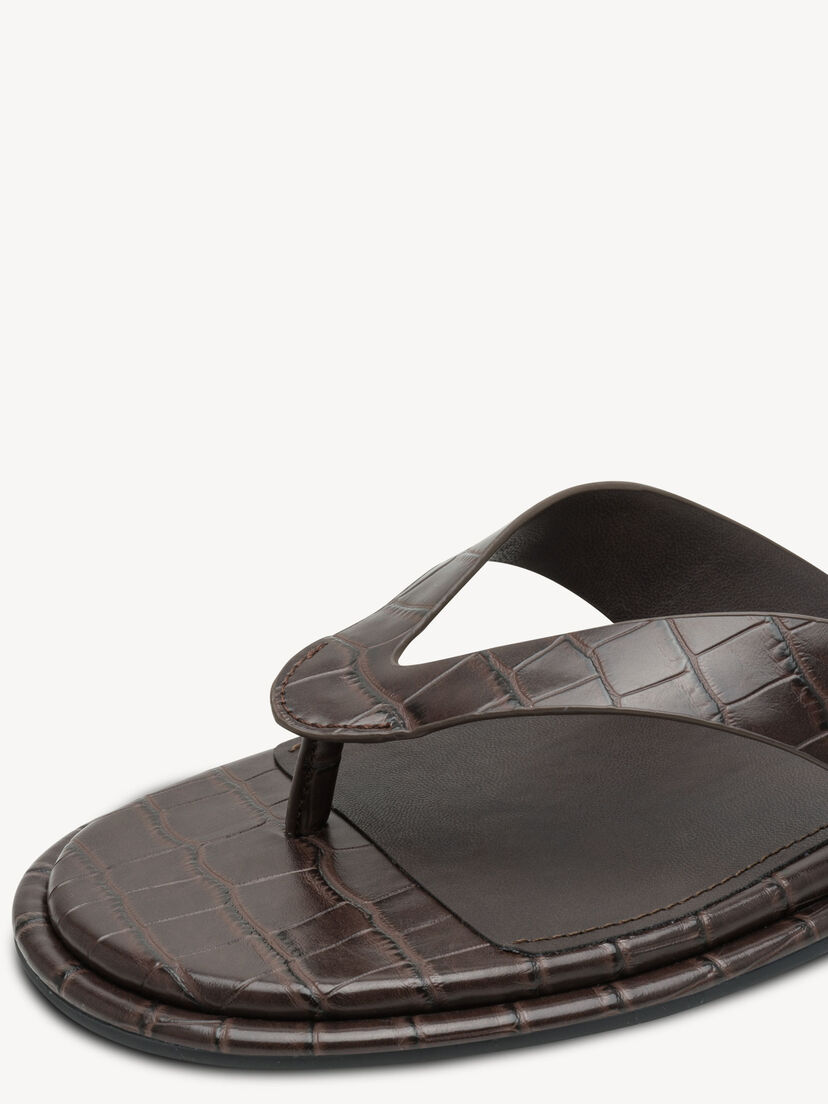 Flip Flops - bruin, MOCCA CROCO, hi-res